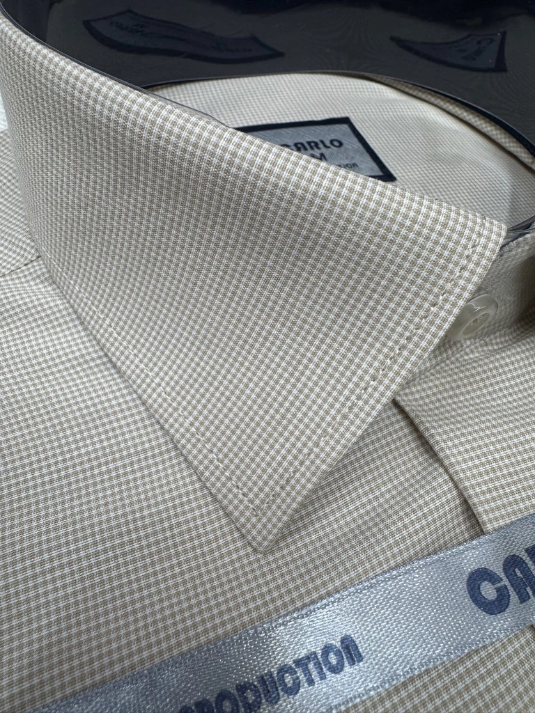پیراهن مردانه چارخونه ریز رنگی کد ۳۰۰۶۷ - Xxl