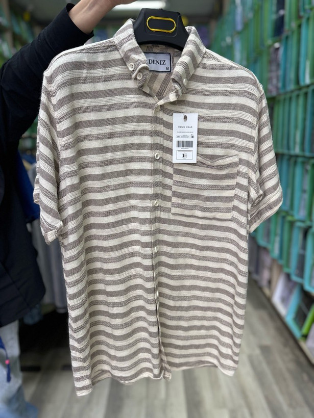 آستین کوتاه کنفی رینگل همای