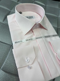پیراهن مردانه کلاسیک آستین بلند پارچه دوشین اسلیم فیت همای من
