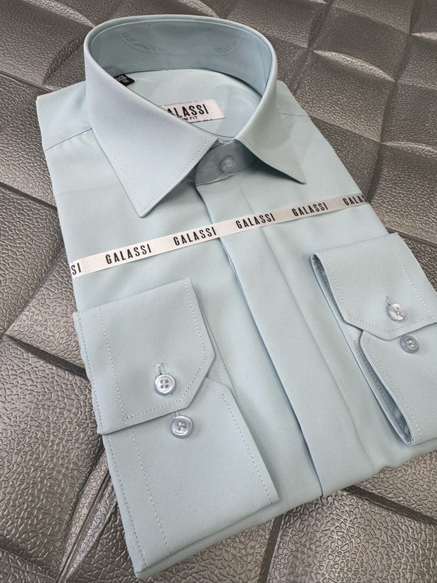 پیراهن مردانه کلاسیک پارچه دوشین اسلیم فیت همای من