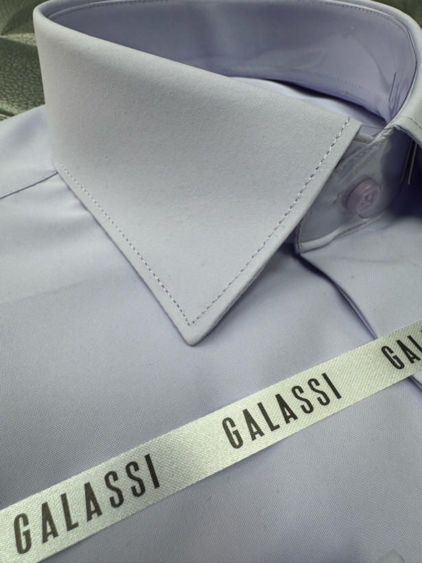 پیراهن مردانه آستین بلند پارچه دوشین اسلیم فیت همای