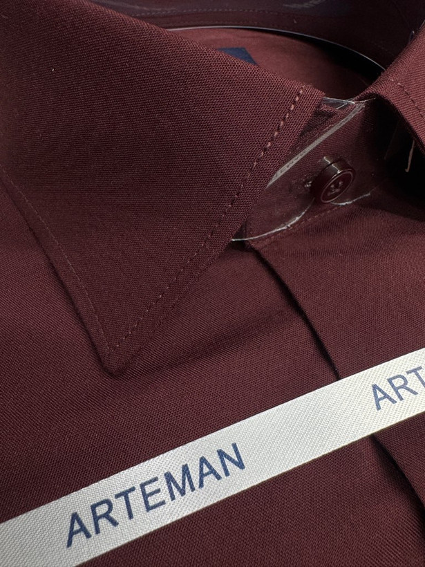 پیراهن مردانه کلاسیک پارچه تترون بروجرد دوخت دو سوزنه همای من